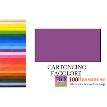 CARTONCINO FACOLORE 70X100...