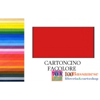 CARTONCINO FACOLORE 70X100...