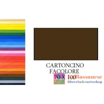 CARTONCINO FACOLORE 70X100...