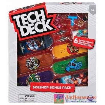 TECH DECK PACK DELUXE DA 6...