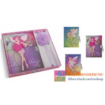 SET DIARIO + PENNA FAIRY...