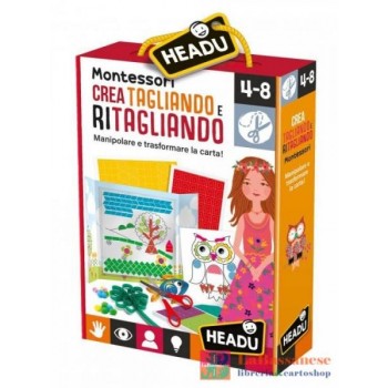 CREA TAGLIANDO E RITAGLIANDO MONTESSORI - IT22939