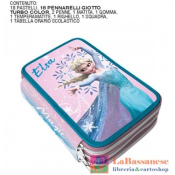 ASTUCCIO COMPLETO 3 ZIP FROZEN