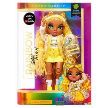 RAINBOW HIGH JUNIOR HIGH FASHION DOLL - SUNNY MADISON (YELLOW) - 579977