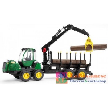 JOHN DEERE 1210E FORWARDER TRASPORTO 4 TRONCHI C/BRACCIO MECCANICO - 2133