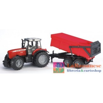 TRATTORE MASSEY FERGUSON 7480 CON RIMORCHIO - 2045