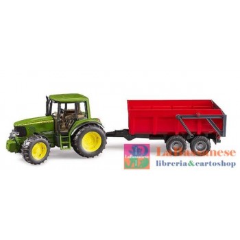 TRATTORE JOHN DEERE 6920 CON RIMORCHIO - 2057