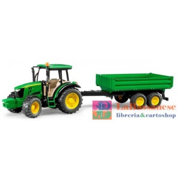 JOHN DEERE 5115M CON RIMORCHIO - 2108