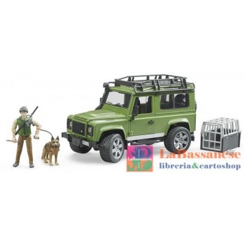 LAND ROVER DEFENDER STATION WAGON CON FORESTALE E CANE - 2587