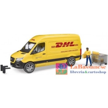 MB SPRINTER DHL CON PERSONAGGIO - 2671