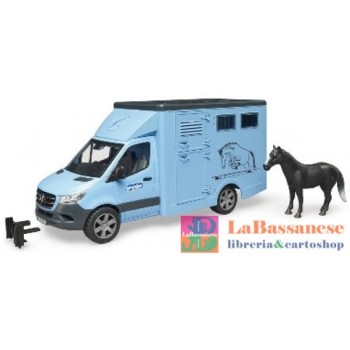 MB SPRINTER TRASPORTO ANIMALI CON 1 CAVALLO - 2674