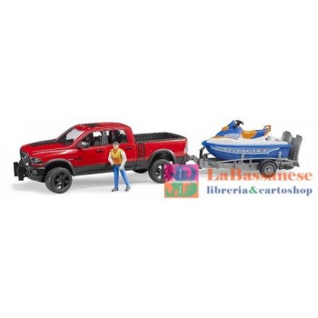 RAM 2500 POWER WAGON CON RIMORCHIO E MOTO D'ACQUA - 2503