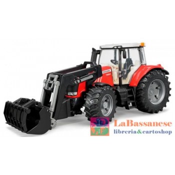 TRATTORE MASSEY FERGUSON 7600 CON BENNA - 3047