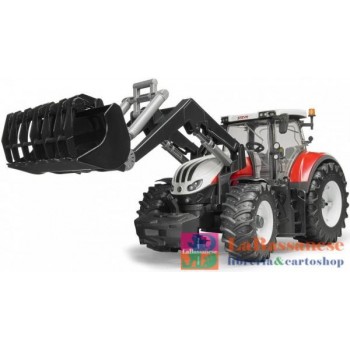 TRATTORE STEYR 6300 TERRUS CVT CON BENNA - 3181