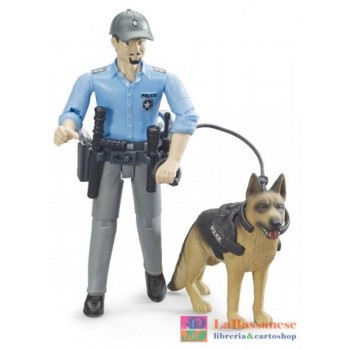 POLIZIOTTO CON CANE - 62150