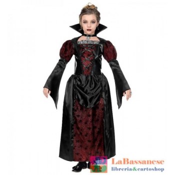 COST.VAMPIRESSA (VESTITO) (128 CM / 5-7 YEARS) - 70236