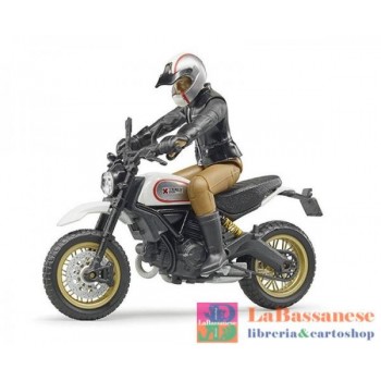 MOTO DUCATI SCRAMBLER DESERT SLED CON PILOTA - 63051