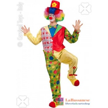 COSTUME CLOWN FIORELLINO...