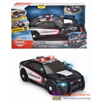 CITY HEROES DODGE CARGER POLICE CM. 33 CON LUCI E SUONI - 203308385